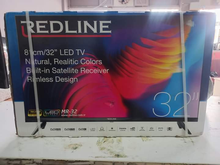 Redline,32 inç led tv,dahili uydu alıcılı,sıfır,